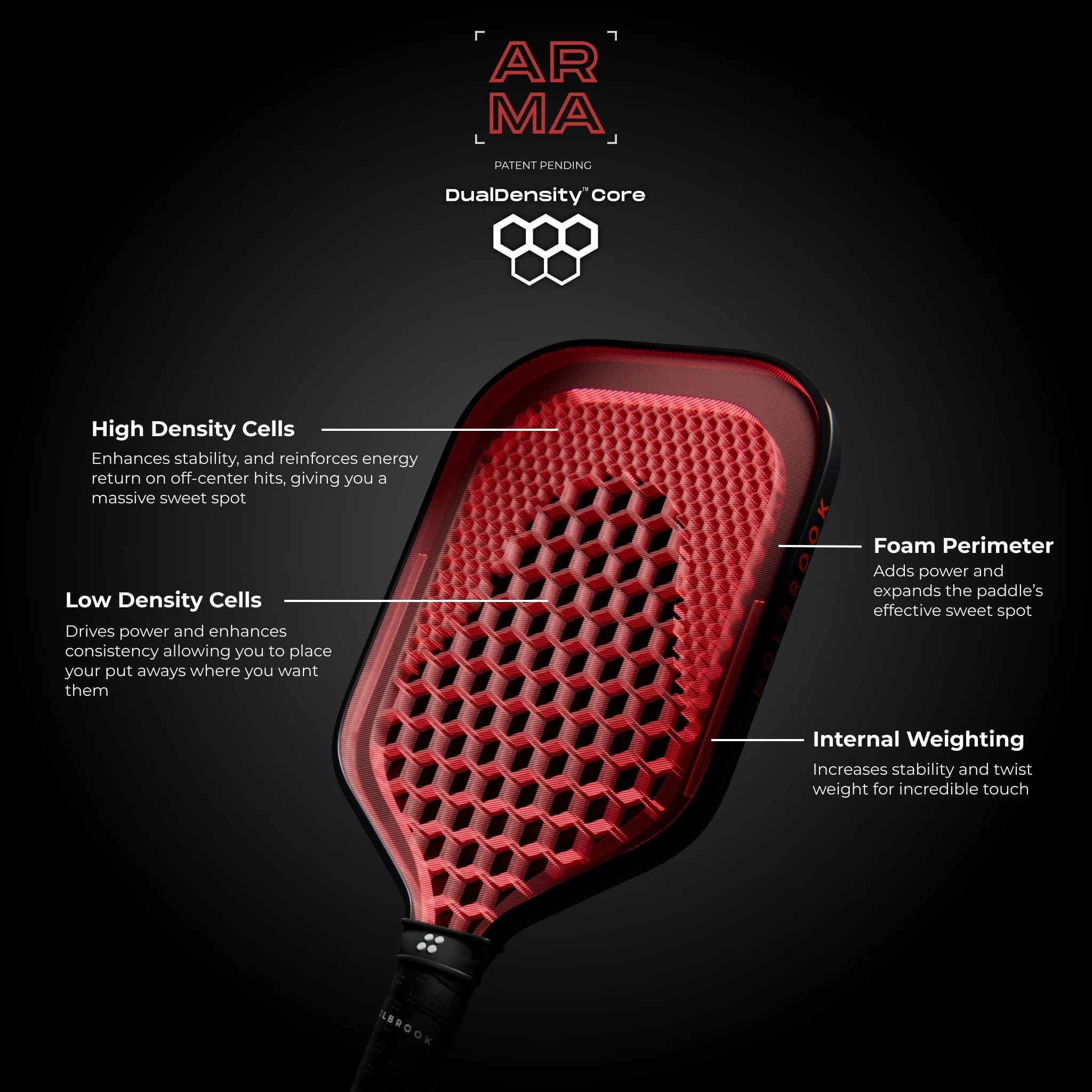 Arma S Metallic 14mm - Holbrook Pickleball