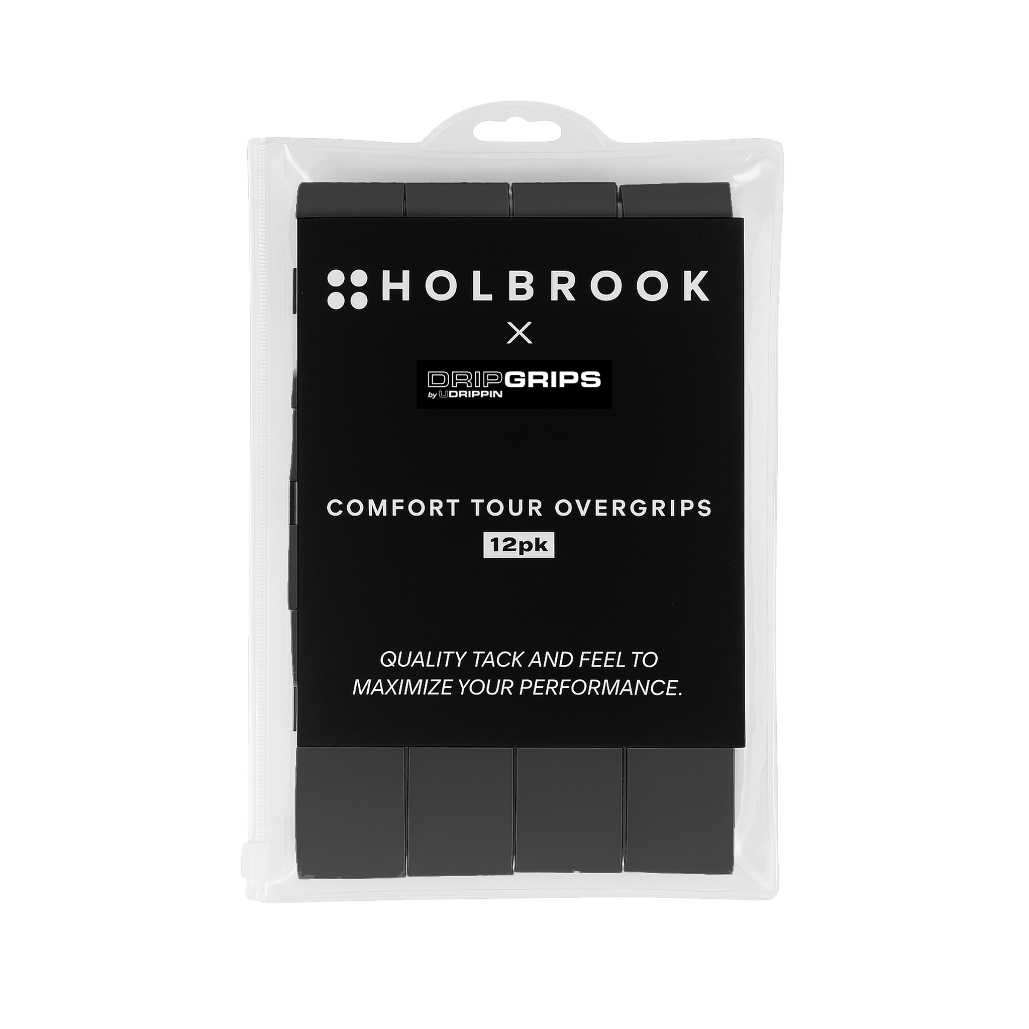 Comfort Tour Overgrips - 12 Pack - Holbrook Pickleball
