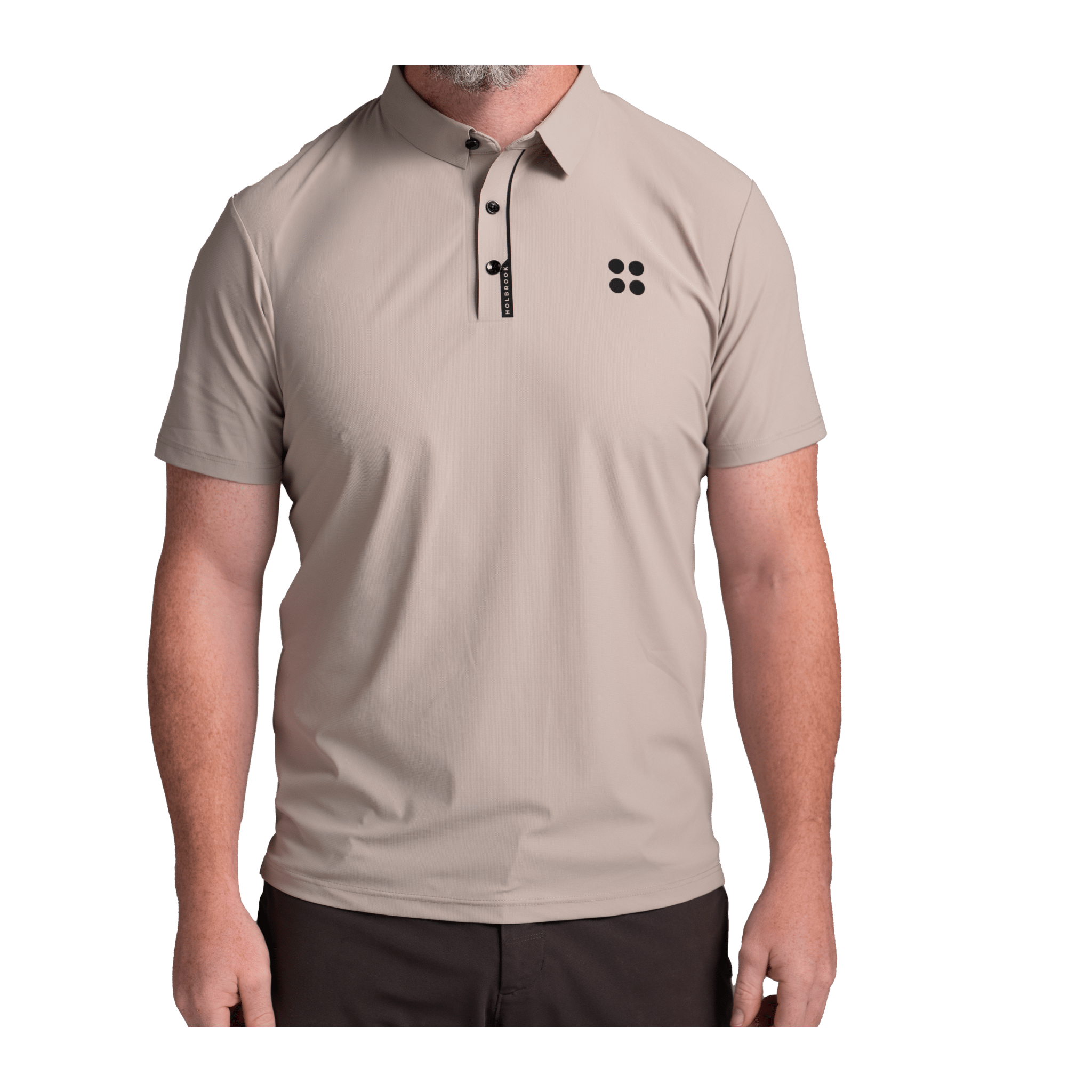 Men's Court Tech Polo - Holbrook Pickleball
