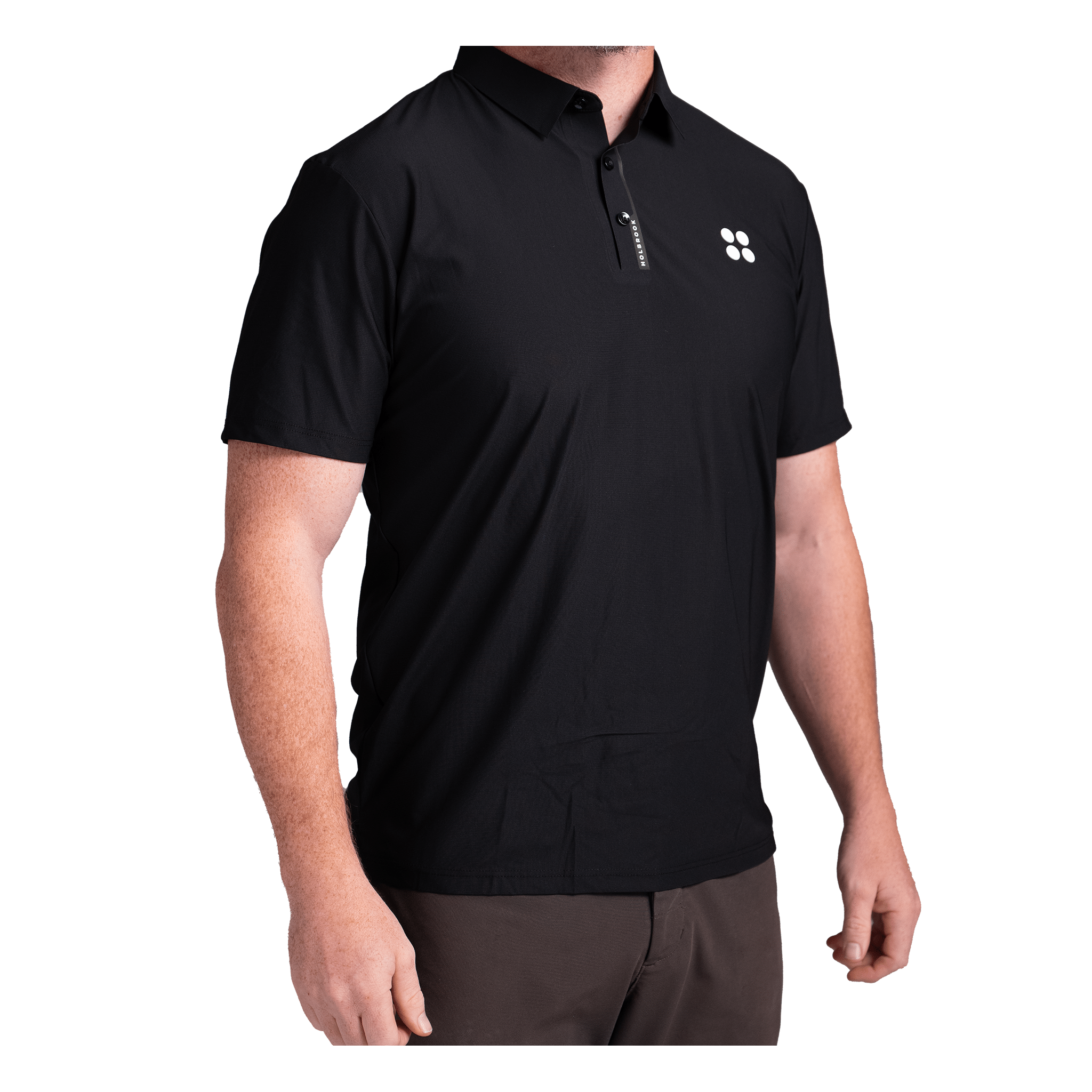 Men's Court Tech Polo - Holbrook Pickleball