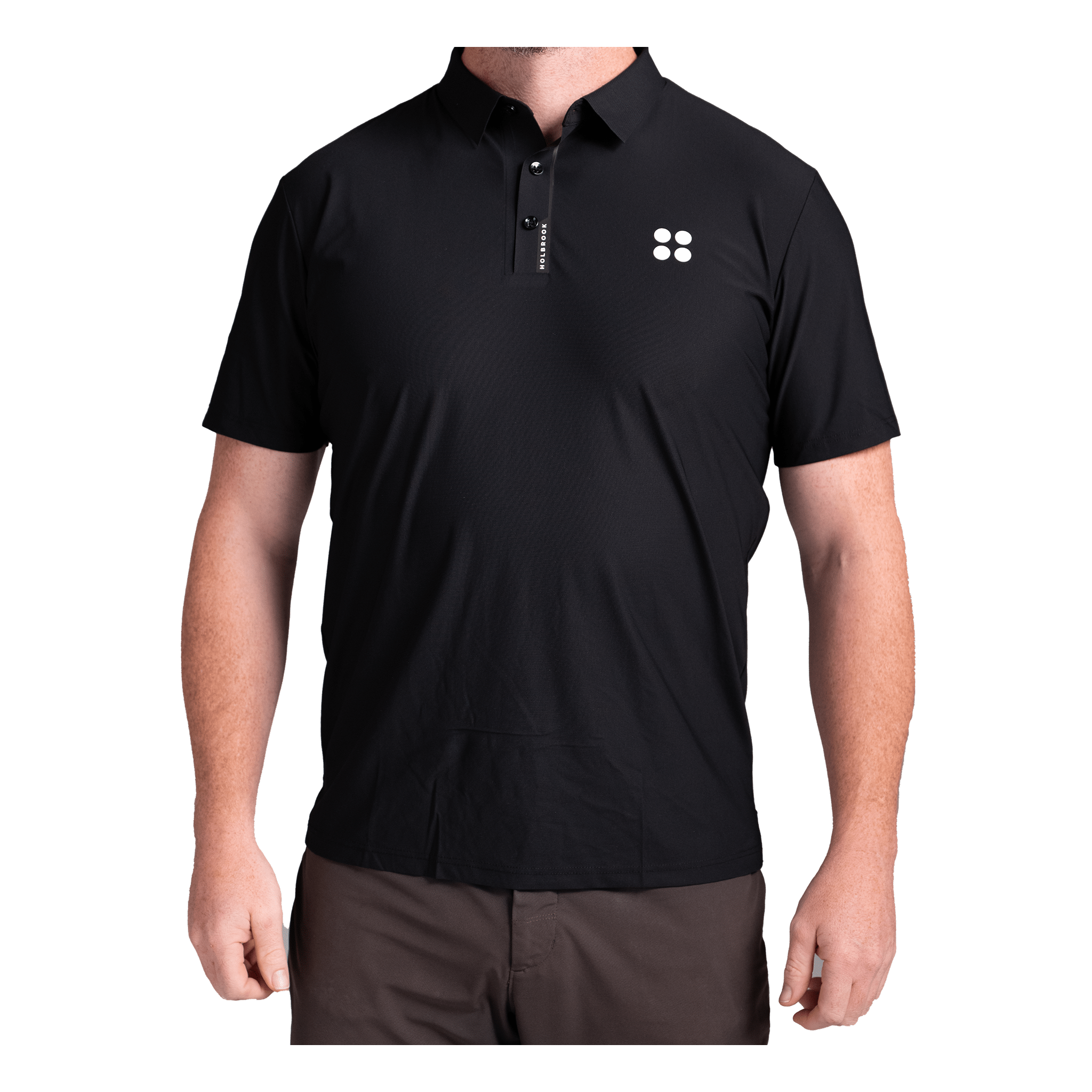 Men's Court Tech Polo - Holbrook Pickleball