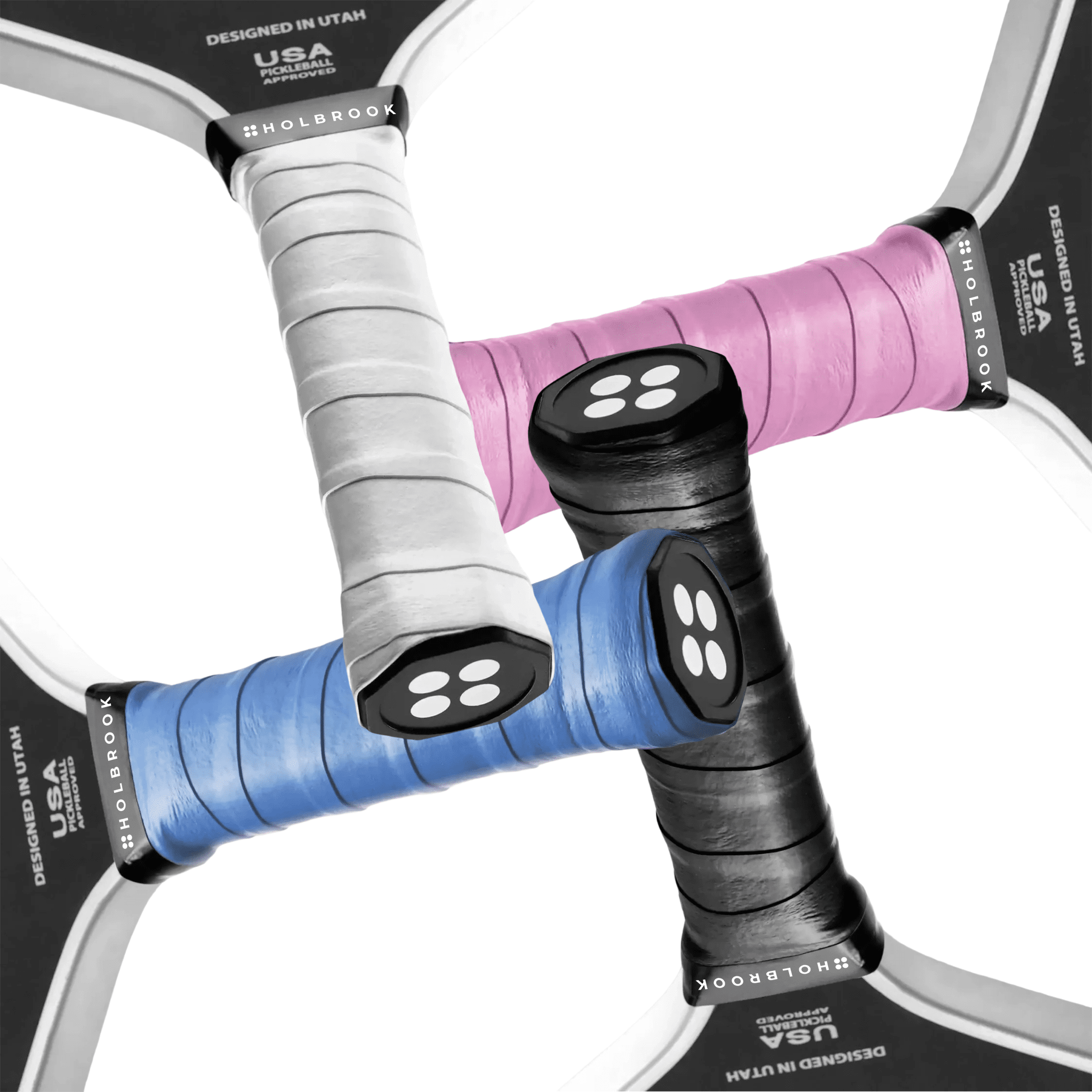 Comfort Tour Overgrips - 3 Pack - Holbrook Pickleball