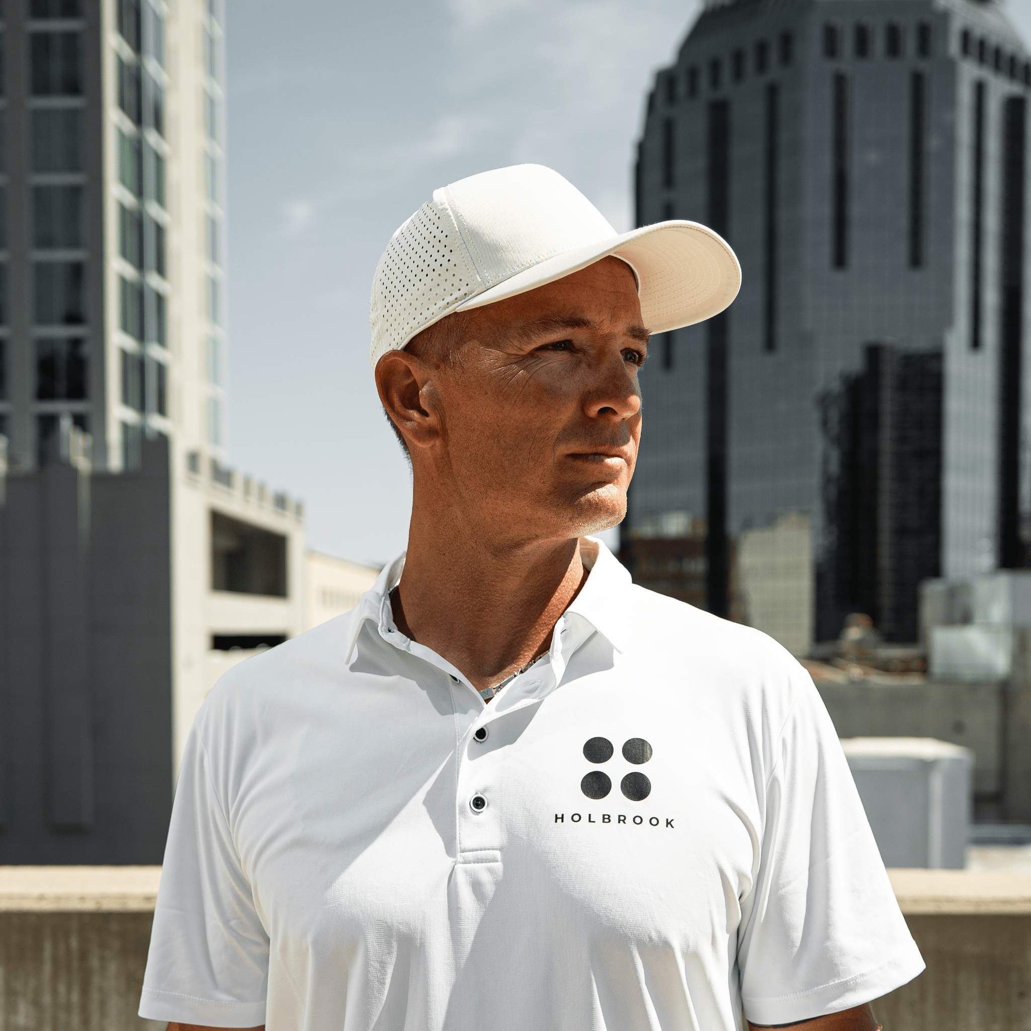 Holbrook Premier Snapback Off - White - Holbrook Pickleball