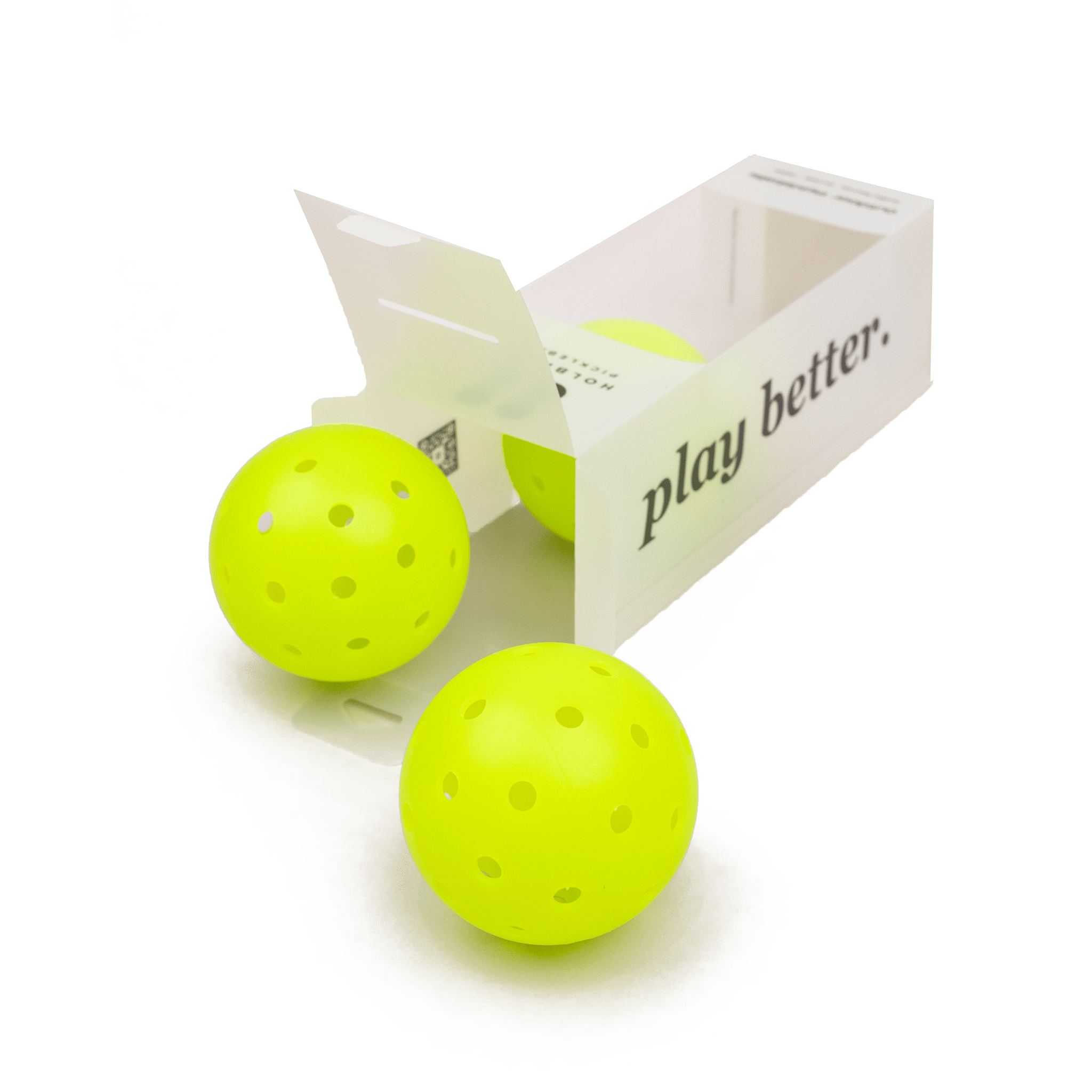 Outdoor Pickleballs - 3 Pack - Holbrook Pickleball