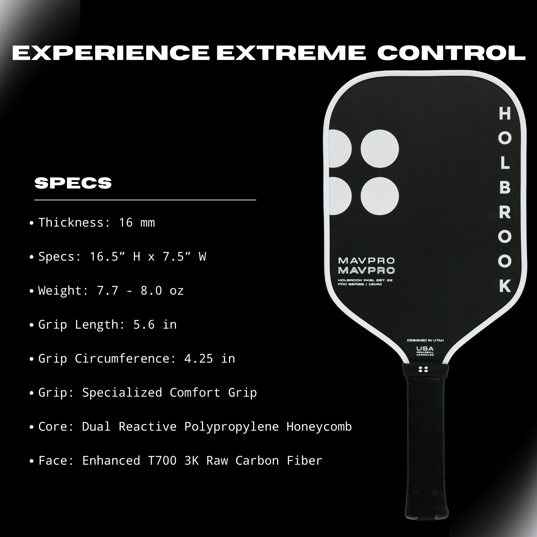 PREORDER Mav Pro 2.0 - Holbrook Pickleball