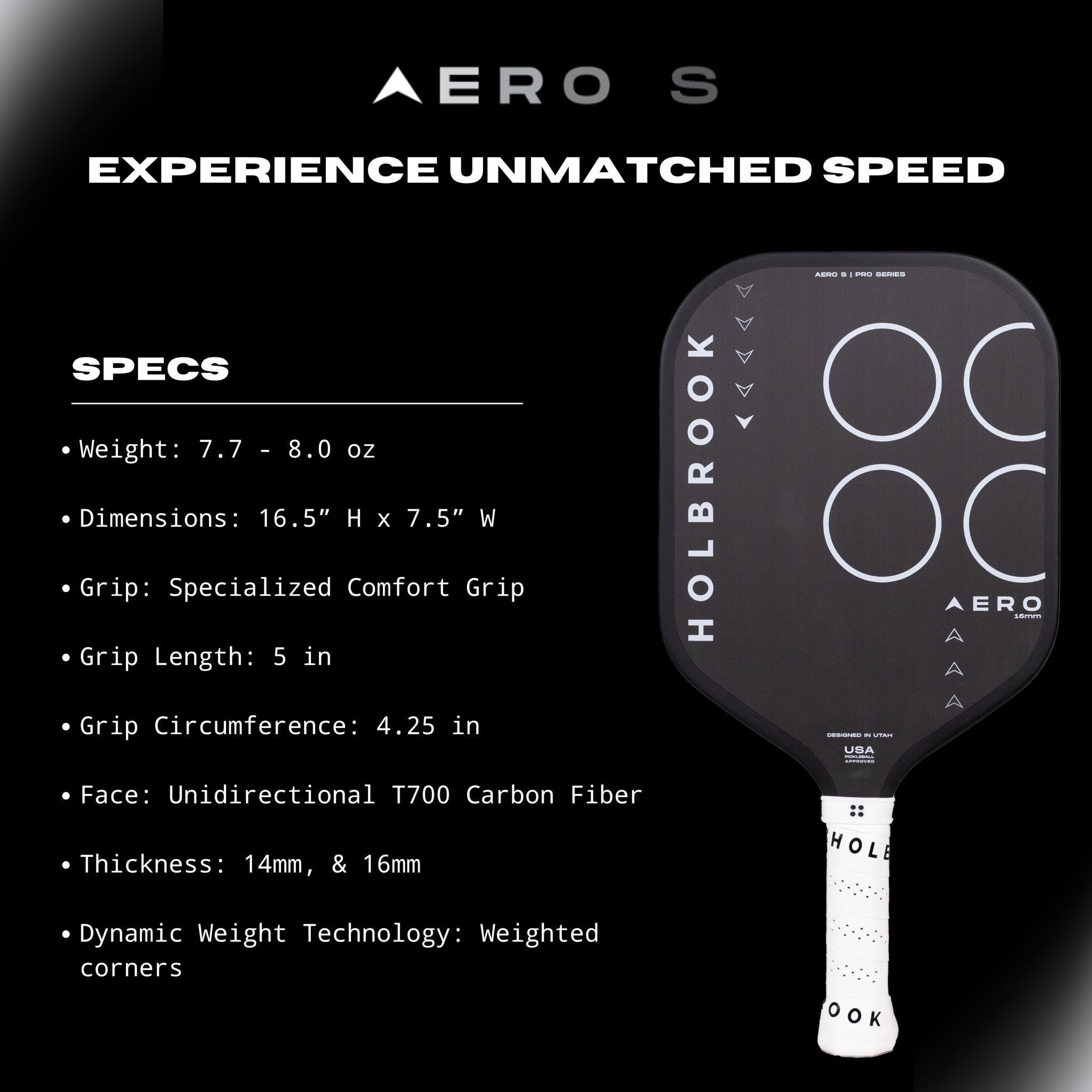 Pro - Aero S - Holbrook Pickleball