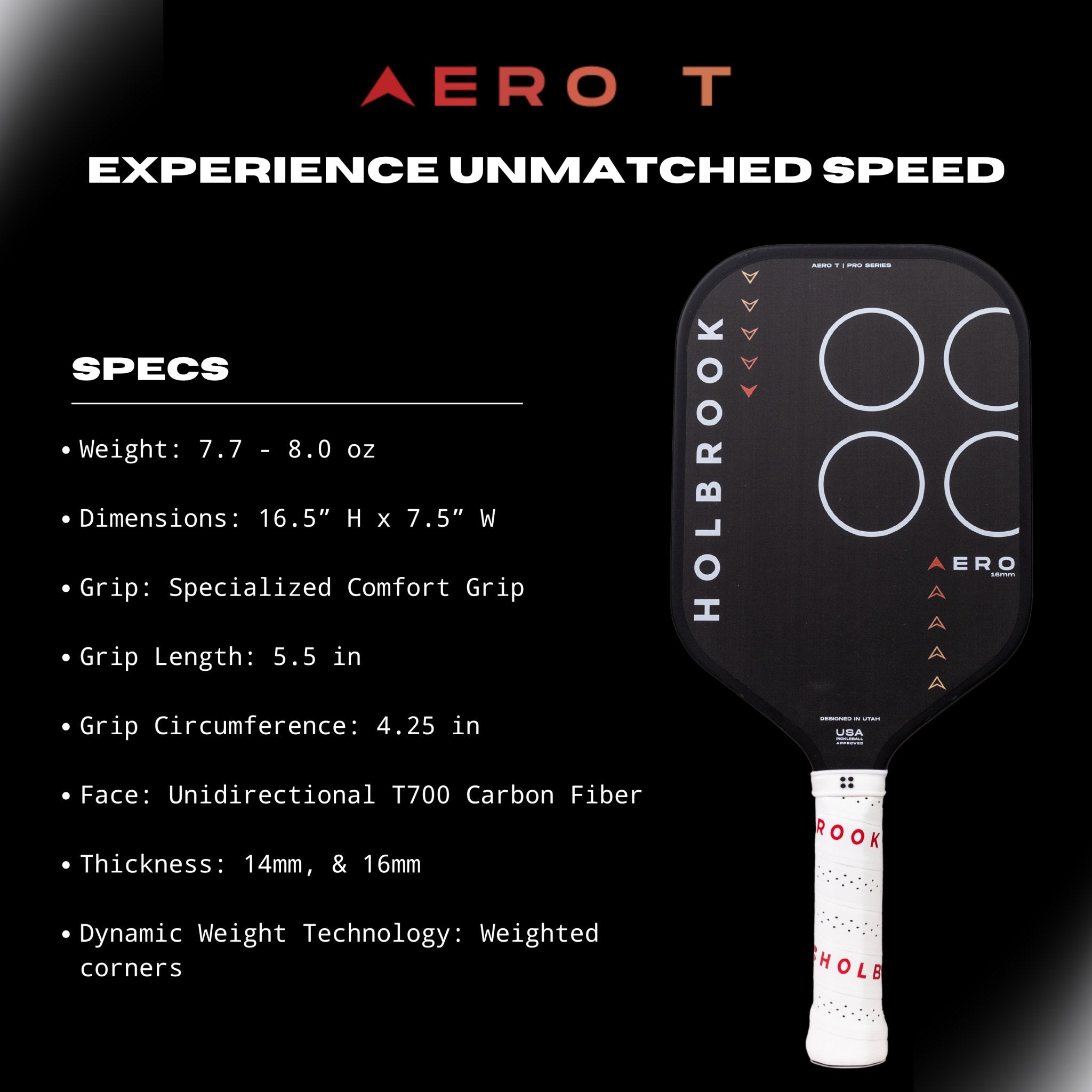 Pro - Aero T - Holbrook Pickleball