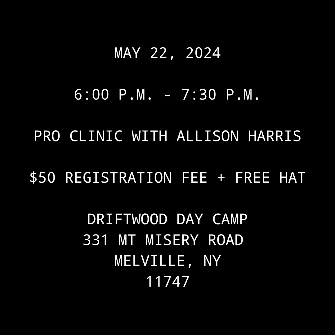 Pro Clinic with Allison Harris - Holbrook Pickleball