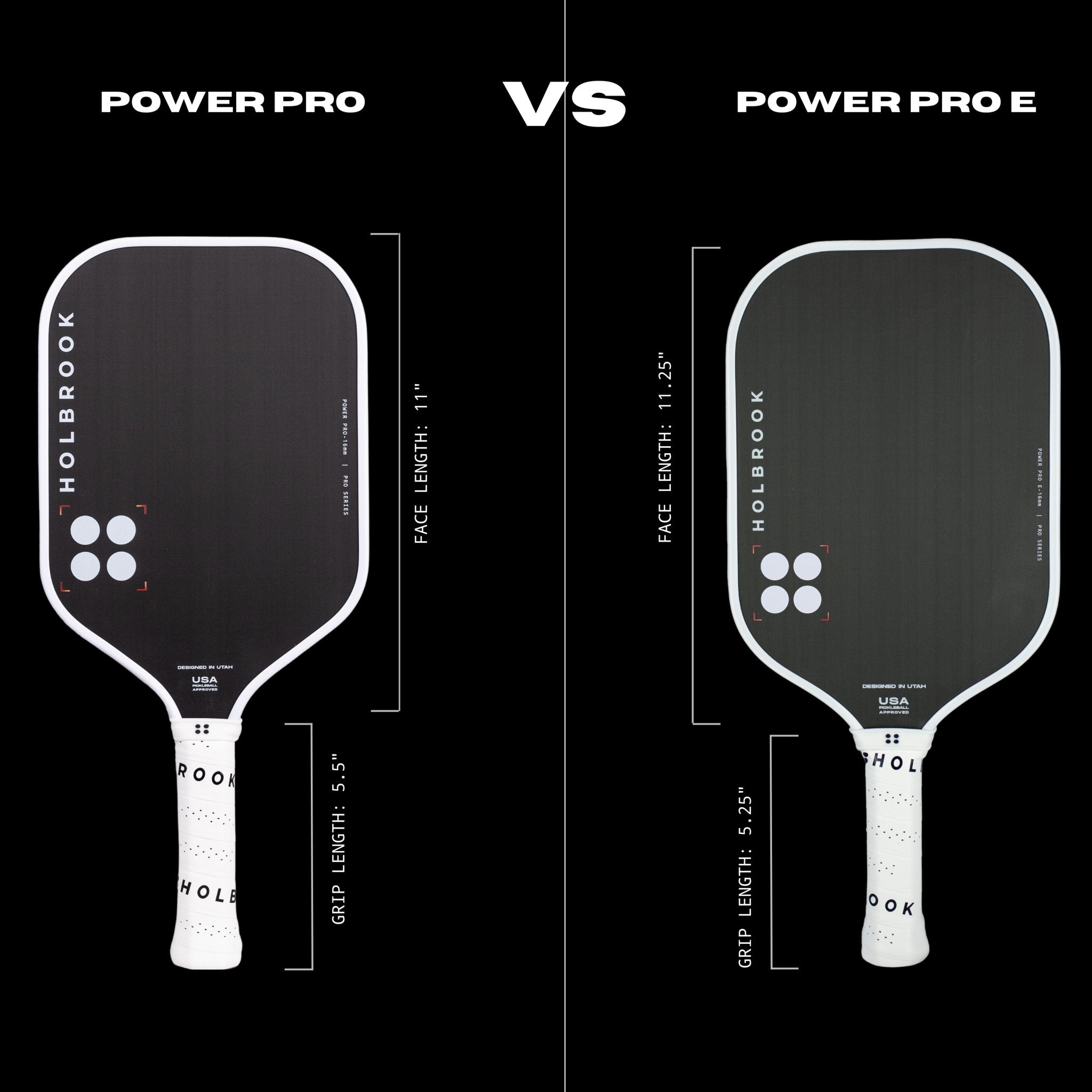 Elongated Pickleball Paddle | Shop The Power Pro E Paddle